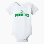 HAPPY HILL FARM ACADEMY PIONEERS <span class="pdp-name-mascot">HAPPY HILL FARM ACADEMY PIONEERS</span> BELLA+CANVAS Infant Jersey Short Sleeve One Piece Front Thumbnail