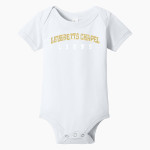 LEVERETTS CHAPEL HIGH SCHOOL LIONS BELLA+CANVAS Infant Jersey Short Sleeve One Piece Front Thumbnail