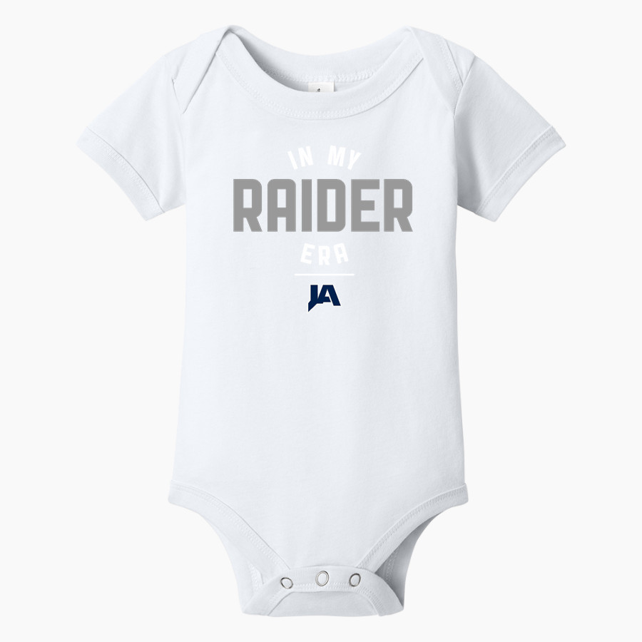 JACKSON ACADEMY RAIDERS <span class="pdp-name-mascot">JACKSON ACADEMY RAIDERS</span> BELLA+CANVAS Infant Jersey Short Sleeve One Piece