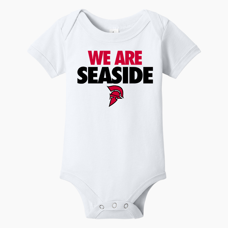 Seaside Spartans BELLA+CANVAS Infant Jersey Short Sleeve One Piece