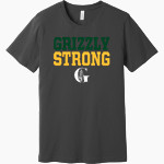 Green Acres Grizzlies <span class="pdp-name-mascot">Green Acres School Grizzlies</span> BELLA+CANVAS Unisex Jersey Short Sleeve Tee Front Thumbnail