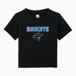 Scottsdale High Lacrosse Bandits BELLA+CANVAS Infant Jersey Short Sleeve Tee Front Thumbnail