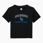 LAKE QUINAULT HIGH SCHOOL ELKS <span class="pdp-name-mascot">LAKE QUINAULT ELKS</span> BELLA+CANVAS Infant Jersey Short Sleeve Tee Front Thumbnail
