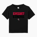 TCMS Knights BELLA+CANVAS Infant Jersey Short Sleeve Tee Front Thumbnail