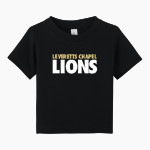 LEVERETTS CHAPEL HIGH SCHOOL LIONS <span class="pdp-name-mascot">LEVERETTS CHAPEL LIONS</span> BELLA+CANVAS Infant Jersey Short Sleeve Tee Front Thumbnail