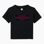 LINCOLN HIGH SCHOOL WOLVES <span class="pdp-name-mascot">LINCOLN WOLVES</span> BELLA+CANVAS Infant Jersey Short Sleeve Tee Front Thumbnail