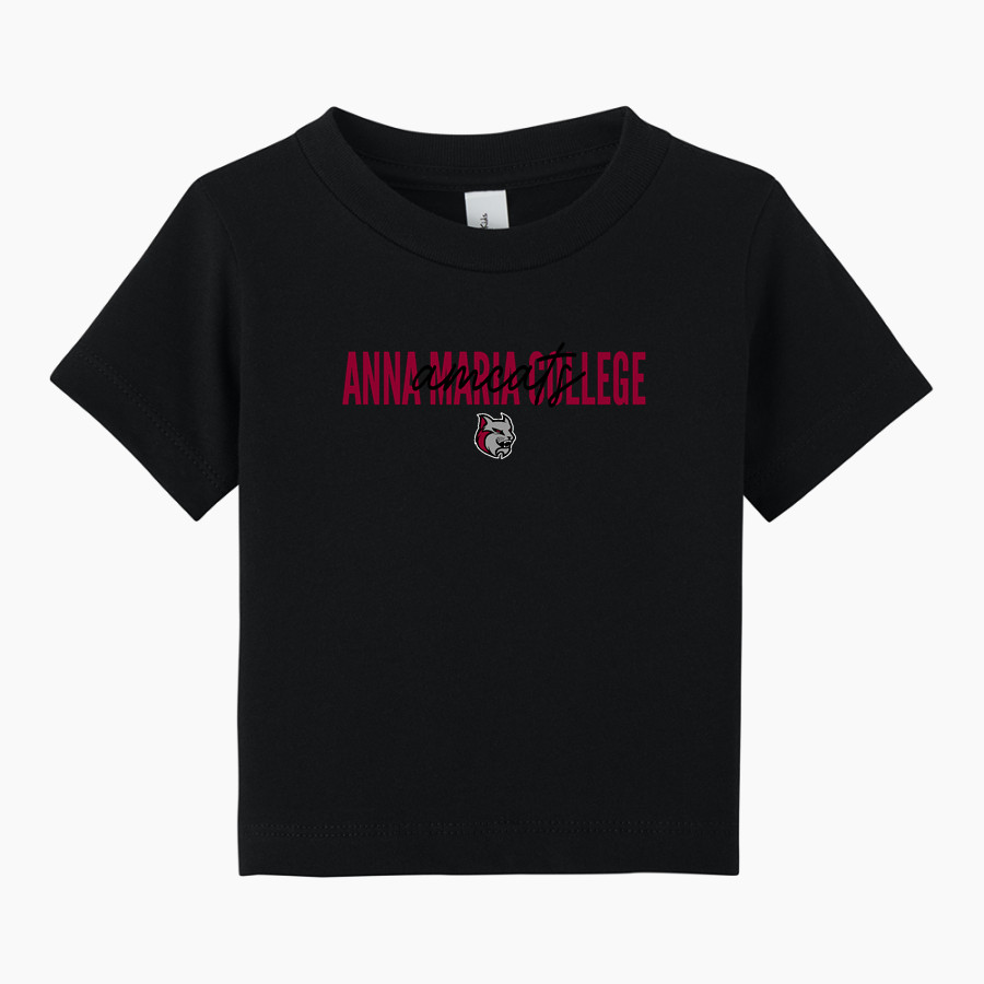 Anna Maria College Amcats <span class="pdp-name-mascot">Anna Maria College Amcats</span> BELLA+CANVAS Infant Jersey Short Sleeve Tee