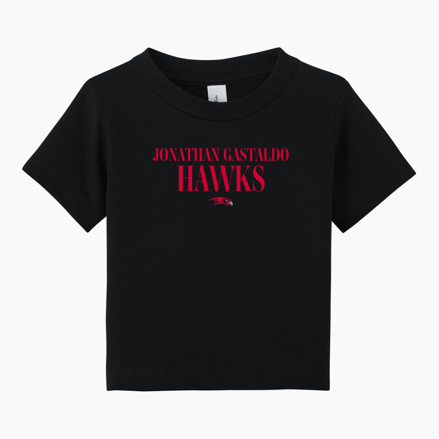 Jonathan Gastaldo Hawks <span class="pdp-name-mascot">Jonathan Gastaldo Hawks</span> BELLA+CANVAS Infant Jersey Short Sleeve Tee