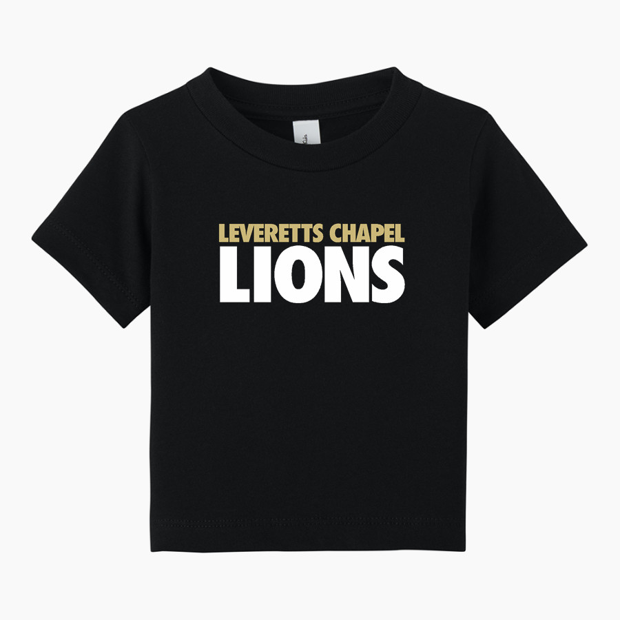 LEVERETTS CHAPEL HIGH SCHOOL LIONS <span class="pdp-name-mascot">LEVERETTS CHAPEL LIONS</span> BELLA+CANVAS Infant Jersey Short Sleeve Tee