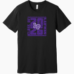 LUFKIN HIGH SCHOOL PANTHERS <span class="pdp-name-mascot">LUFKIN PANTHERS</span> BELLA+CANVAS Unisex Jersey Short Sleeve Tee Front Thumbnail