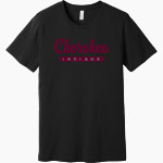 Cherokee Indians <span class="pdp-name-mascot">Cherokee Indians</span> BELLA+CANVAS Unisex Jersey Short Sleeve Tee Front Thumbnail