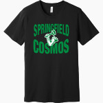 SPRINGFIELD HIGH SCHOOL COSMOS <span class="pdp-name-mascot">SPRINGFIELD COSMOS</span> BELLA+CANVAS Unisex Jersey Short Sleeve Tee Front Thumbnail