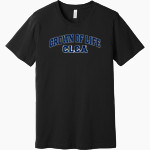 Crown of Life Knights <span class="pdp-name-mascot">Crown of Life Christian Academy Knights</span> BELLA+CANVAS Unisex Jersey Short Sleeve Tee Front Thumbnail