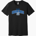 CAM HIGH SCHOOL COUGARS <span class="pdp-name-mascot">CAM COUGARS</span> BELLA+CANVAS Unisex Jersey Short Sleeve Tee Front Thumbnail
