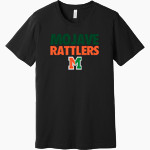MOJAVE HIGH SCHOOL RATTLERS <span class="pdp-name-mascot">MOJAVE RATTLERS</span> BELLA+CANVAS Unisex Jersey Short Sleeve Tee Front Thumbnail