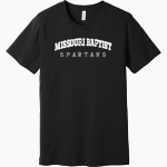 MBU Athletics Spartacus BELLA+CANVAS Unisex Jersey Short Sleeve Tee Front Thumbnail
