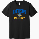 OREM HIGH SCHOOL TIGERS <span class="pdp-name-mascot">OREM TIGERS</span> BELLA+CANVAS Unisex Jersey Short Sleeve Tee Front Thumbnail
