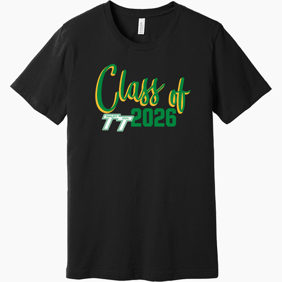 Triplett Tech <span class="pdp-name-mascot">Triplett Business and Technical Institute</span> BELLA+CANVAS Unisex Jersey Short Sleeve Tee