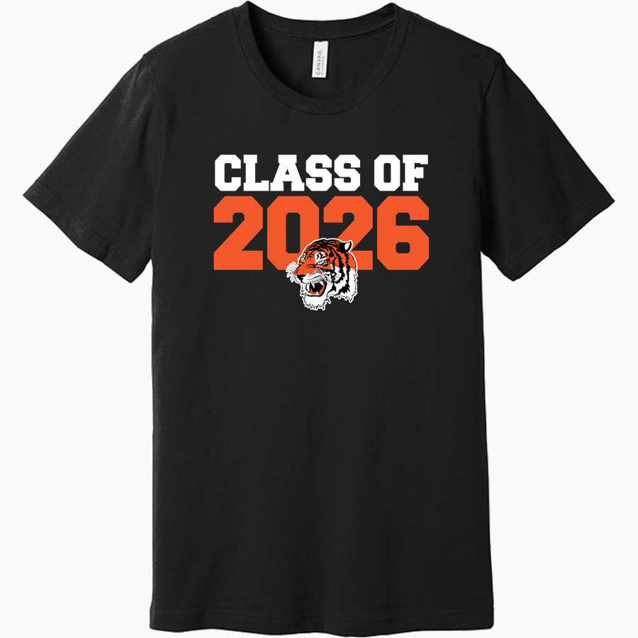 LAKE CITY HIGH SCHOOL TIGERS <span class="pdp-name-mascot">LAKE CITY TIGERS</span> BELLA+CANVAS Unisex Jersey Short Sleeve Tee