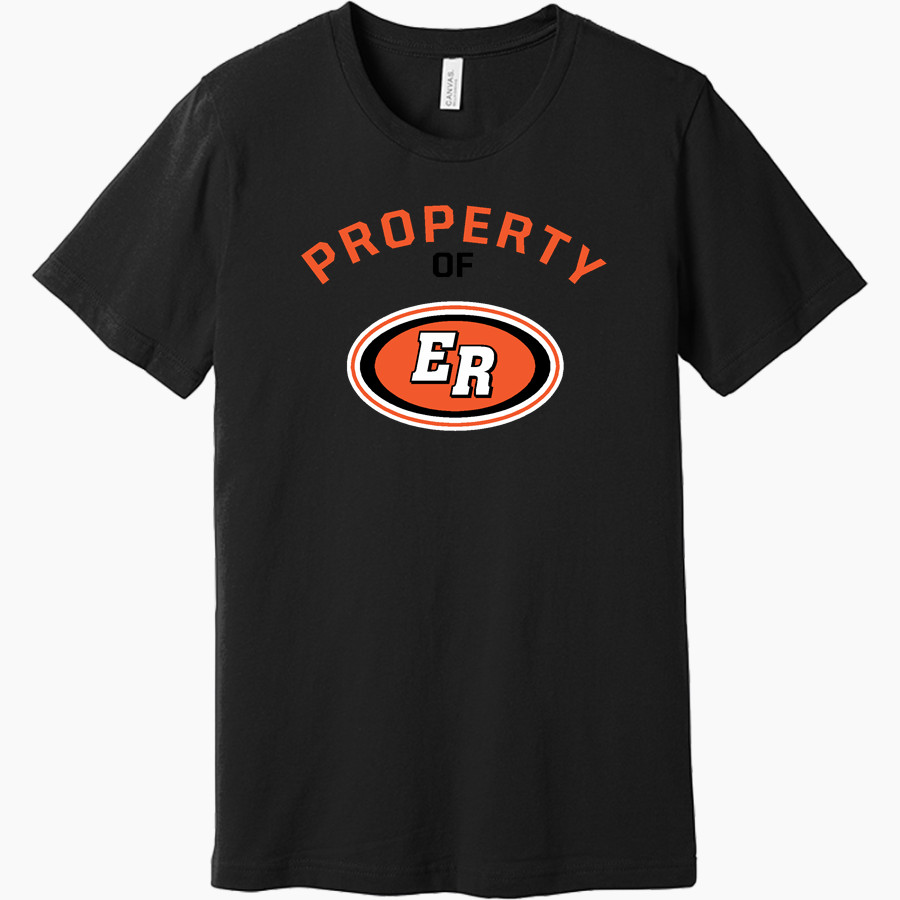 EAST RIDGE HIGH SCHOOL PIONEERS <span class="pdp-name-mascot">EAST RIDGE PIONEERS</span> BELLA+CANVAS Unisex Jersey Short Sleeve Tee