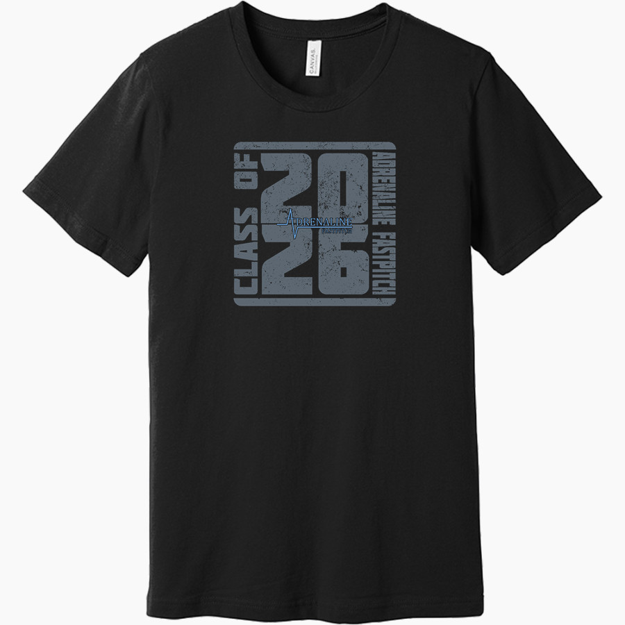 Adrenaline Fastpitch Fastpitch <span class="pdp-name-mascot">Adrenaline Fastpitch Fastpitch</span> BELLA+CANVAS Unisex Jersey Short Sleeve Tee