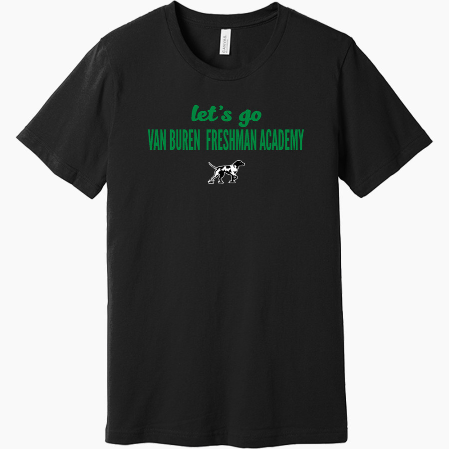 Van Buren Freshman Academy Pointers <span class="pdp-name-mascot">Van Buren Freshman Academy Pointers</span> BELLA+CANVAS Unisex Jersey Short Sleeve Tee
