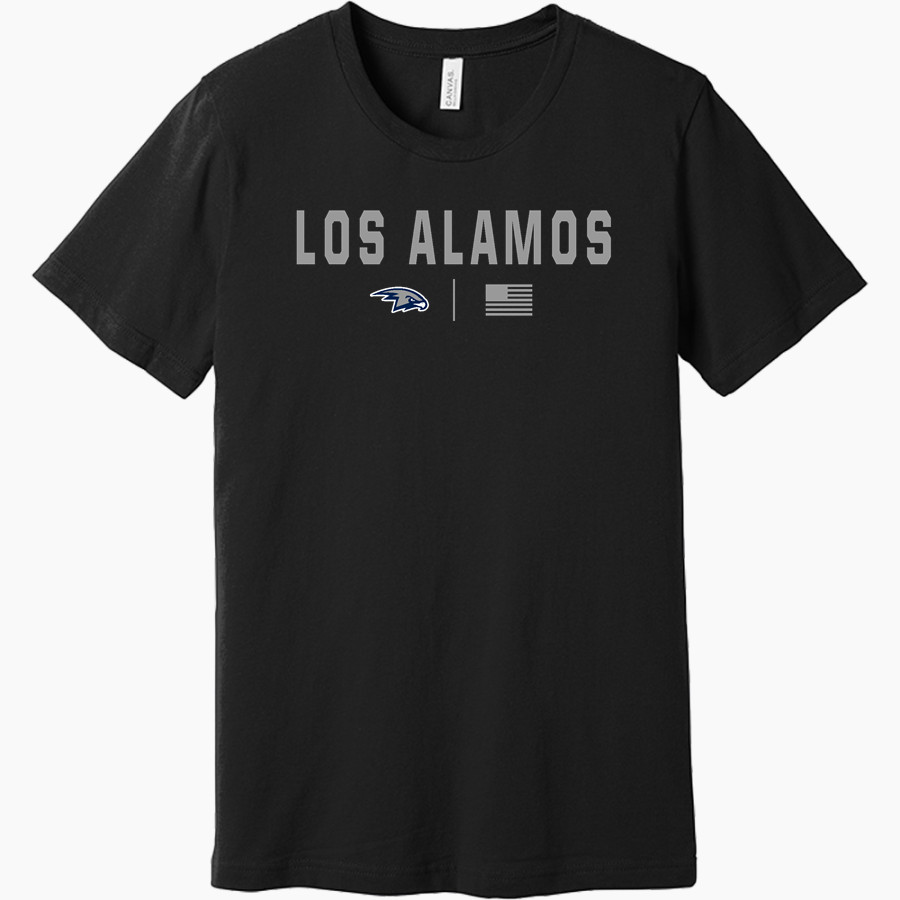 Los Alamos Hawks <span class="pdp-name-mascot">Los Alamos Middle School Hawks</span> BELLA+CANVAS Unisex Jersey Short Sleeve Tee