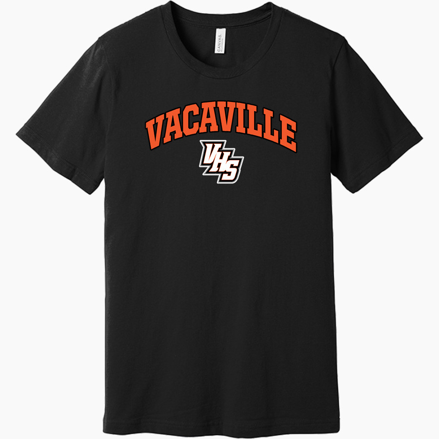 Vacaville Bulldogs <span class="pdp-name-mascot">Vacaville High School Bulldogs</span> BELLA+CANVAS Unisex Jersey Short Sleeve Tee
