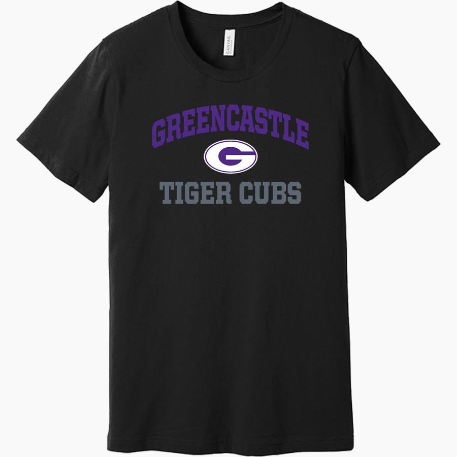 GREENCASTLE HIGH SCHOOL TIGER CUBS BELLA+CANVAS Unisex Jersey Short Sleeve Tee