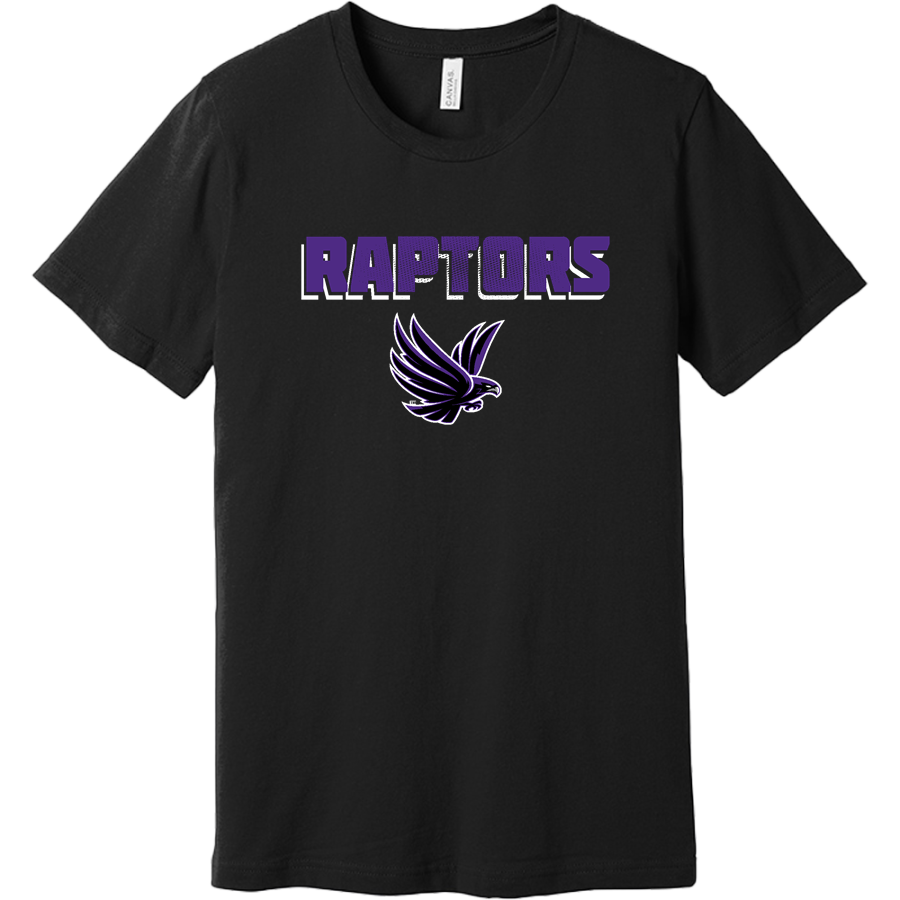Riverside Raptors <span class="pdp-name-mascot">Riverside High School Raptors</span> BELLA+CANVAS Unisex Jersey Short Sleeve T-Shirt