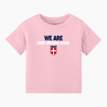 Christ Episcopal Wildcats BELLA+CANVAS Infant Jersey Short Sleeve Tee Front Thumbnail