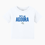 AGOURA HIGH SCHOOL CHARGERS BELLA+CANVAS Infant Jersey Short Sleeve Tee Front Thumbnail