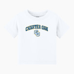 CHARTER OAK HIGH SCHOOL CHARGERS BELLA+CANVAS Infant Jersey Short Sleeve Tee Front Thumbnail