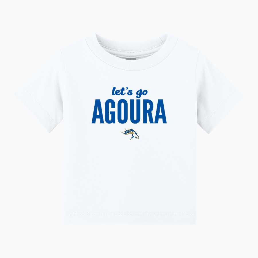 AGOURA HIGH SCHOOL CHARGERS BELLA+CANVAS Infant Jersey Short Sleeve Tee