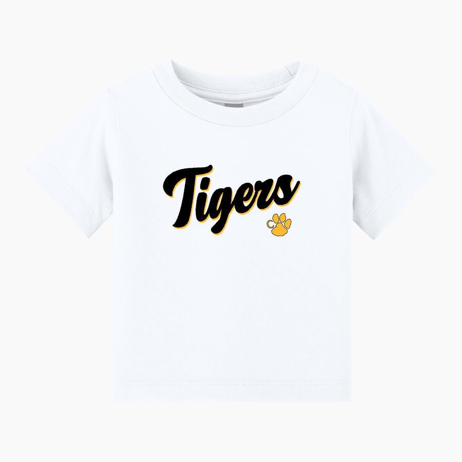 CRESCENT HIGH SCHOOL Tigers official sideline store BELLA+CANVAS Infant Jersey Short Sleeve Tee