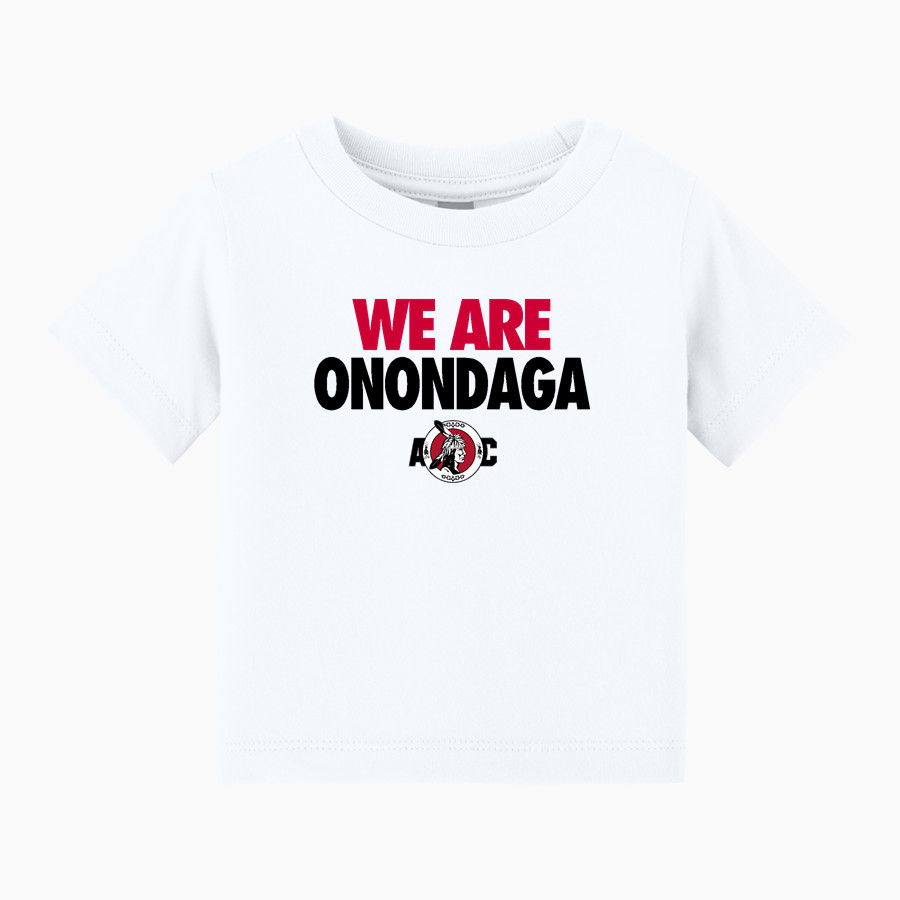 Onondaga Redhawks BELLA+CANVAS Infant Jersey Short Sleeve Tee