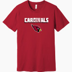 JOHANNESBURG-LEWISTON HIGH SCH CARDINALS <span class="pdp-name-mascot">JOHANNESBURG - LEWISTON CARDINALS</span> BELLA+CANVAS Unisex Jersey Short Sleeve Tee Front Thumbnail