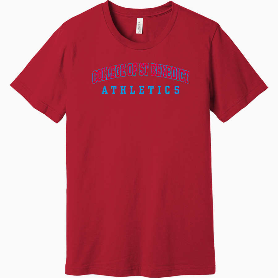 COLLEGE OF ST BENEDICT Bennies <span class="pdp-name-mascot">COLLEGE OF ST BENEDICT</span> BELLA+CANVAS Unisex Jersey Short Sleeve Tee