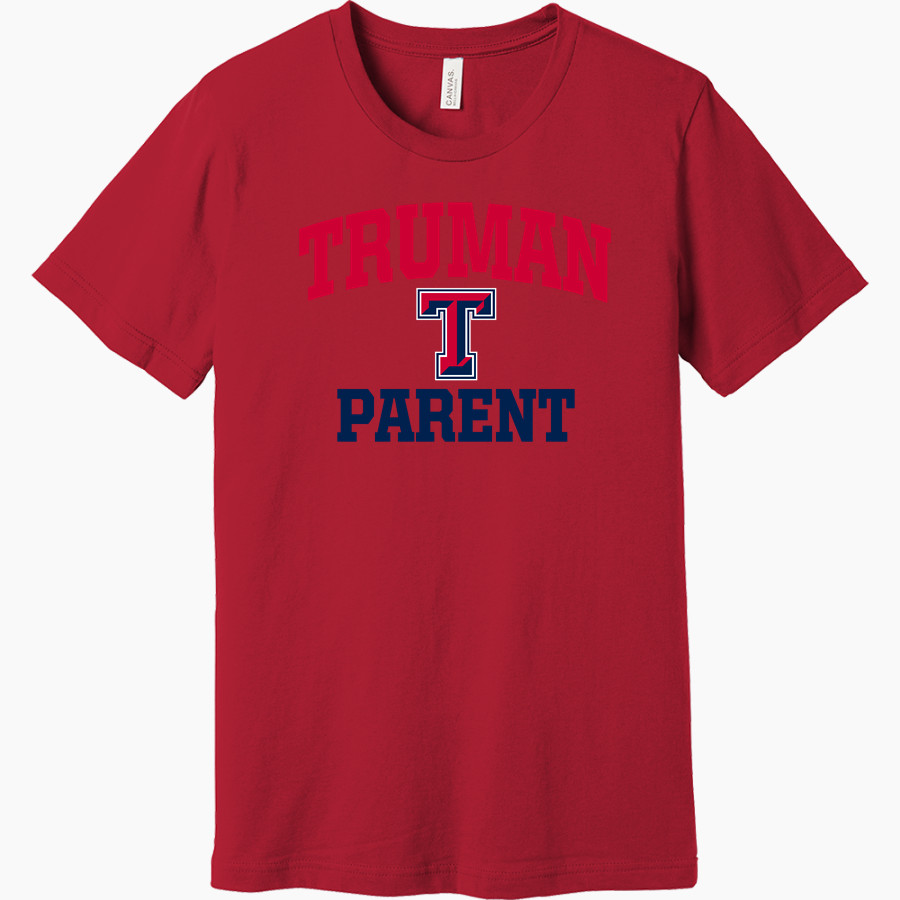 TRUMAN HIGH SCHOOL PATRIOTS <span class="pdp-name-mascot">TRUMAN PATRIOTS</span> BELLA+CANVAS Unisex Jersey Short Sleeve Tee