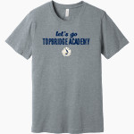 TopBridge Academy Falcons <span class="pdp-name-mascot">TopBridge Academy Falcons</span> BELLA+CANVAS Unisex Heather CVC Short Sleeve Tee Front Thumbnail