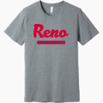 RENO HIGH SCHOOL HUSKIES BELLA+CANVAS Unisex Heather CVC Short Sleeve Tee Front Thumbnail
