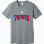 INDEPENDENCE HIGH SCHOOL 76ERS <span class="pdp-name-mascot">INDEPENDENCE 76ERS</span> BELLA+CANVAS Unisex Heather CVC Short Sleeve Tee Front Thumbnail