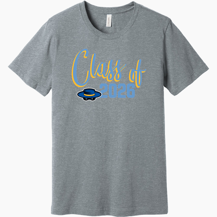 EL CAPITAN HIGH SCHOOL GAUCHOS <span class="pdp-name-mascot">EL CAPITAN GAUCHOS</span> BELLA+CANVAS Unisex Heather CVC Short Sleeve Tee