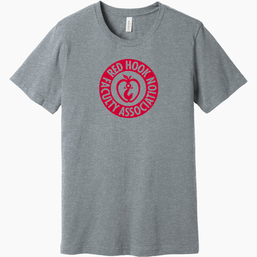 Red Hook Faculty Association RHFA <span class="pdp-name-mascot">Red Hook Faculty Association</span> BELLA+CANVAS Unisex Heather CVC Short Sleeve Tee