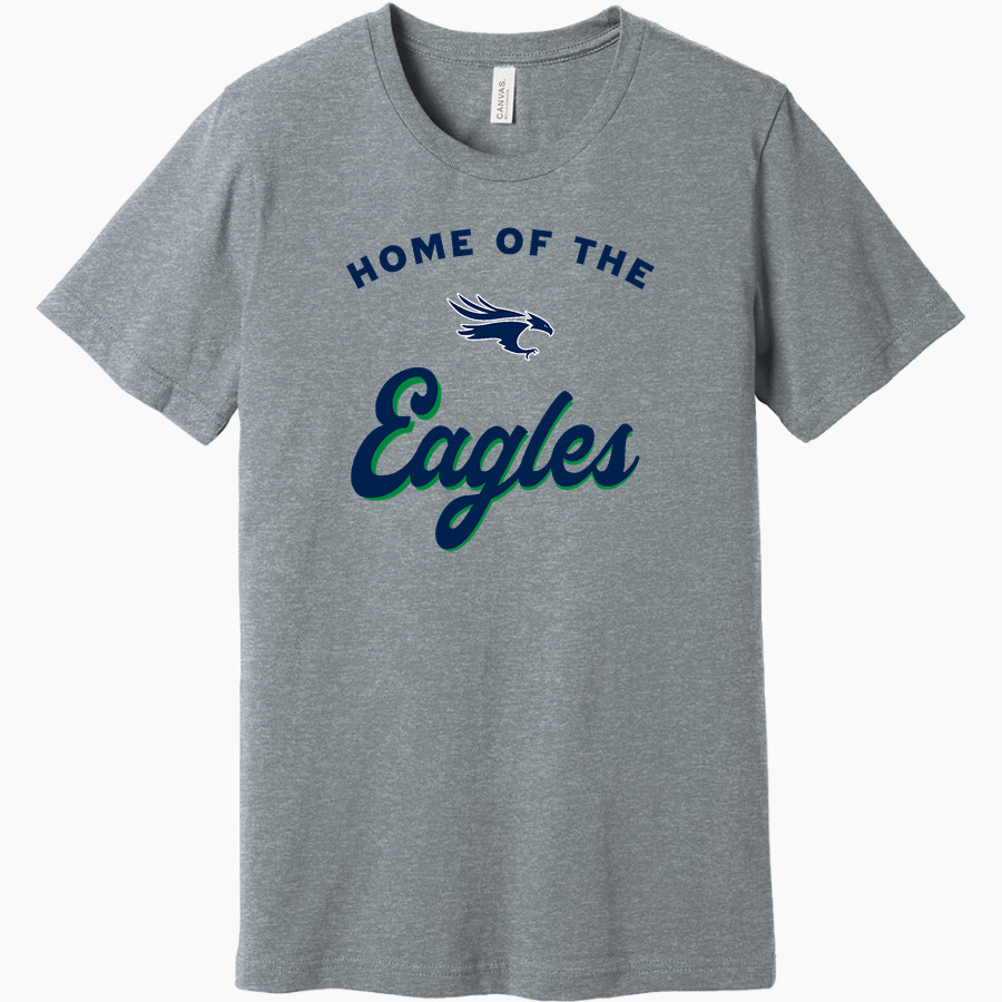 Reynolds Mountain Eagles BELLA+CANVAS Unisex Heather CVC Short Sleeve Tee