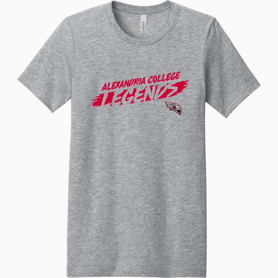 Alexandria College Legends <span class="pdp-name-mascot">Alexandria Technical & Community College Legends</span> BELLA+CANVAS Unisex Heather CVC Short Sleeve Tee