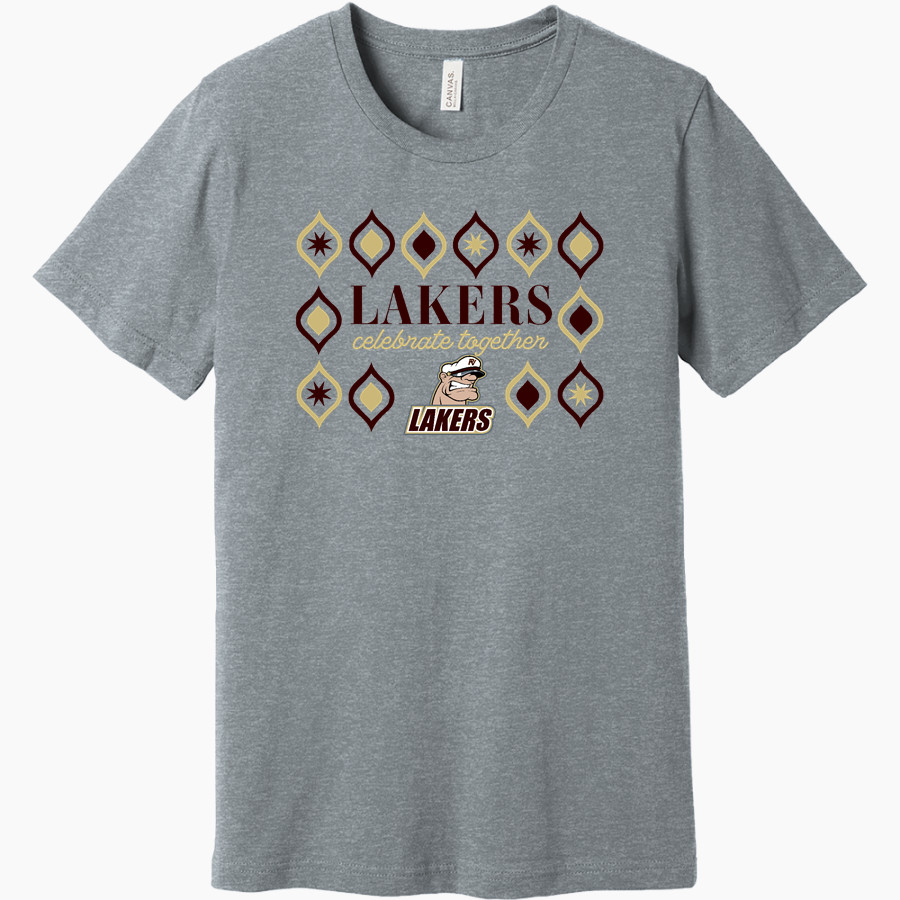 Pymatuning Valley Lakers BELLA+CANVAS Unisex Heather CVC Short Sleeve Tee