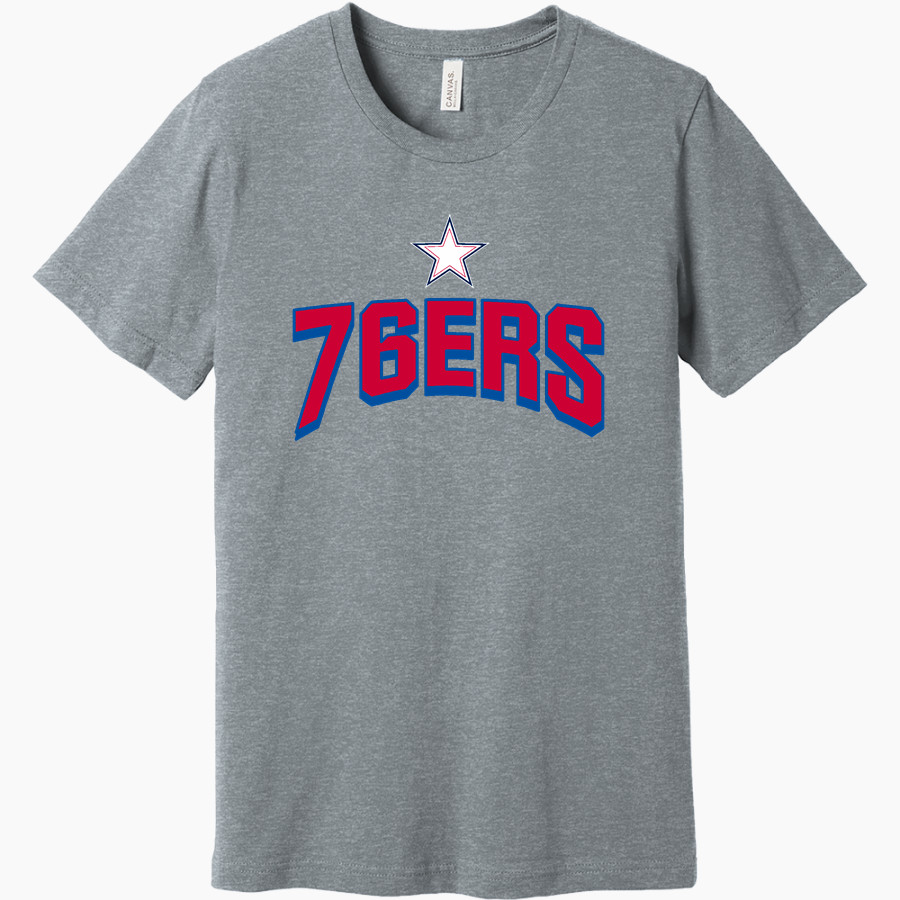 INDEPENDENCE HIGH SCHOOL 76ERS <span class="pdp-name-mascot">INDEPENDENCE 76ERS</span> BELLA+CANVAS Unisex Heather CVC Short Sleeve Tee