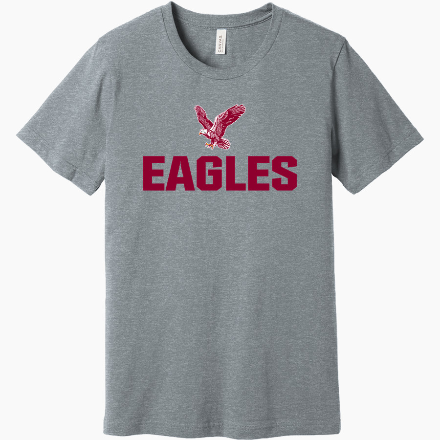 South Heart Eagles BELLA+CANVAS Unisex Heather CVC Short Sleeve Tee