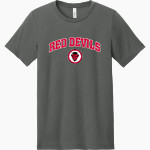Chaffee Red Devils <span class="pdp-name-mascot">Chaffee Schools Red Devils</span> BELLA+CANVAS Unisex Heather CVC Short Sleeve Tee Front Thumbnail
